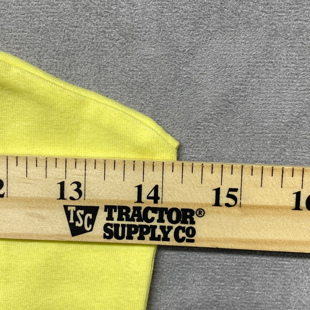 Wild Fable Women Tank Top Square Neck Cropped‎ Neon Yellow Size L - Picture 7 of 9
